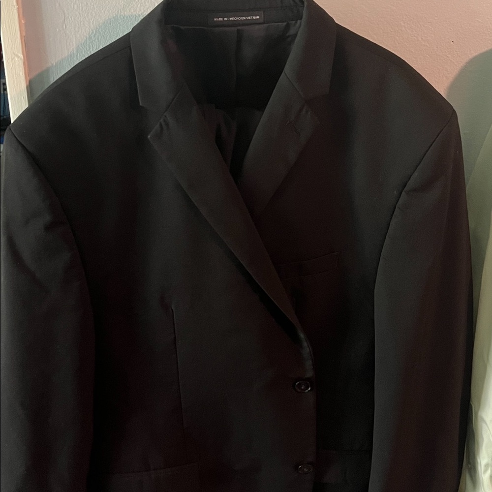 Perry Ellis suit with Ralph Lauren pant.